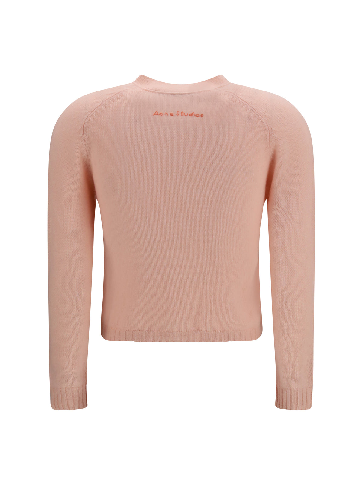 Acne Studios Cashmere V-neck Cardigan - Light Rose Pink