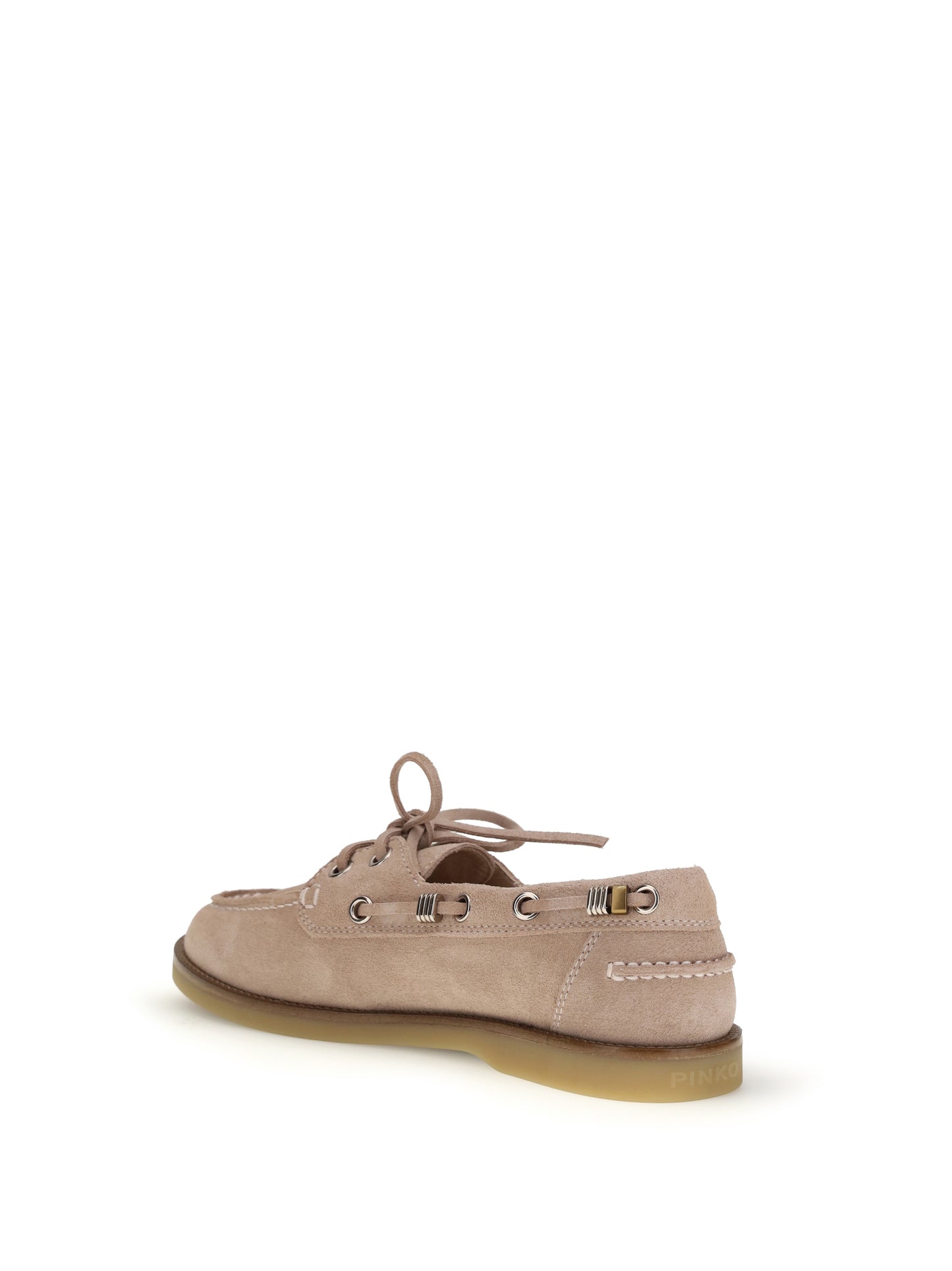 PINKO Suede Grace Loafers