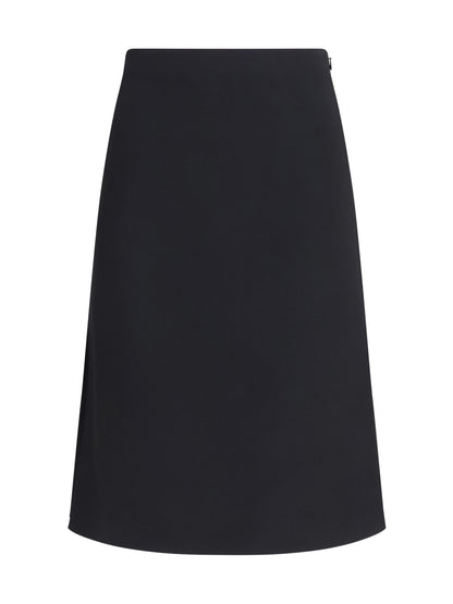 Fendi Wool and silk Skirt - Black