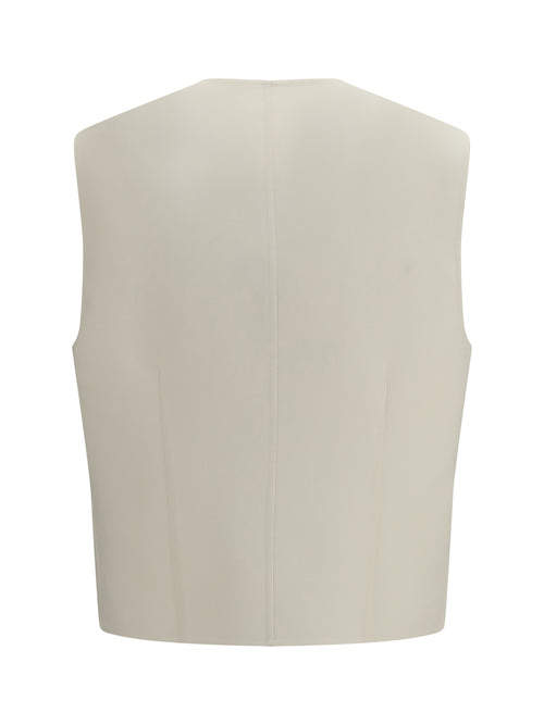 Fendi Wool Vest - Ivory