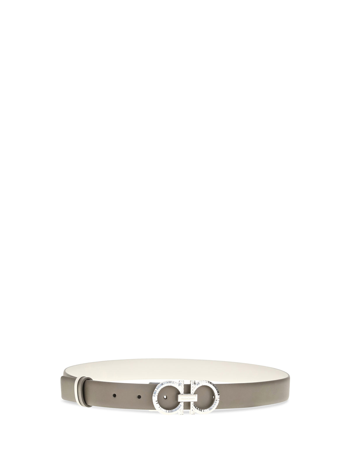 Ferragamo Reversible and adjustable Gancini Belt - Haze