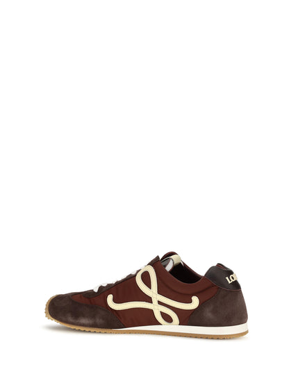Loewe Sneakers Ballet Runner 2.0 - Copper Red/Vanilla/Aubergine