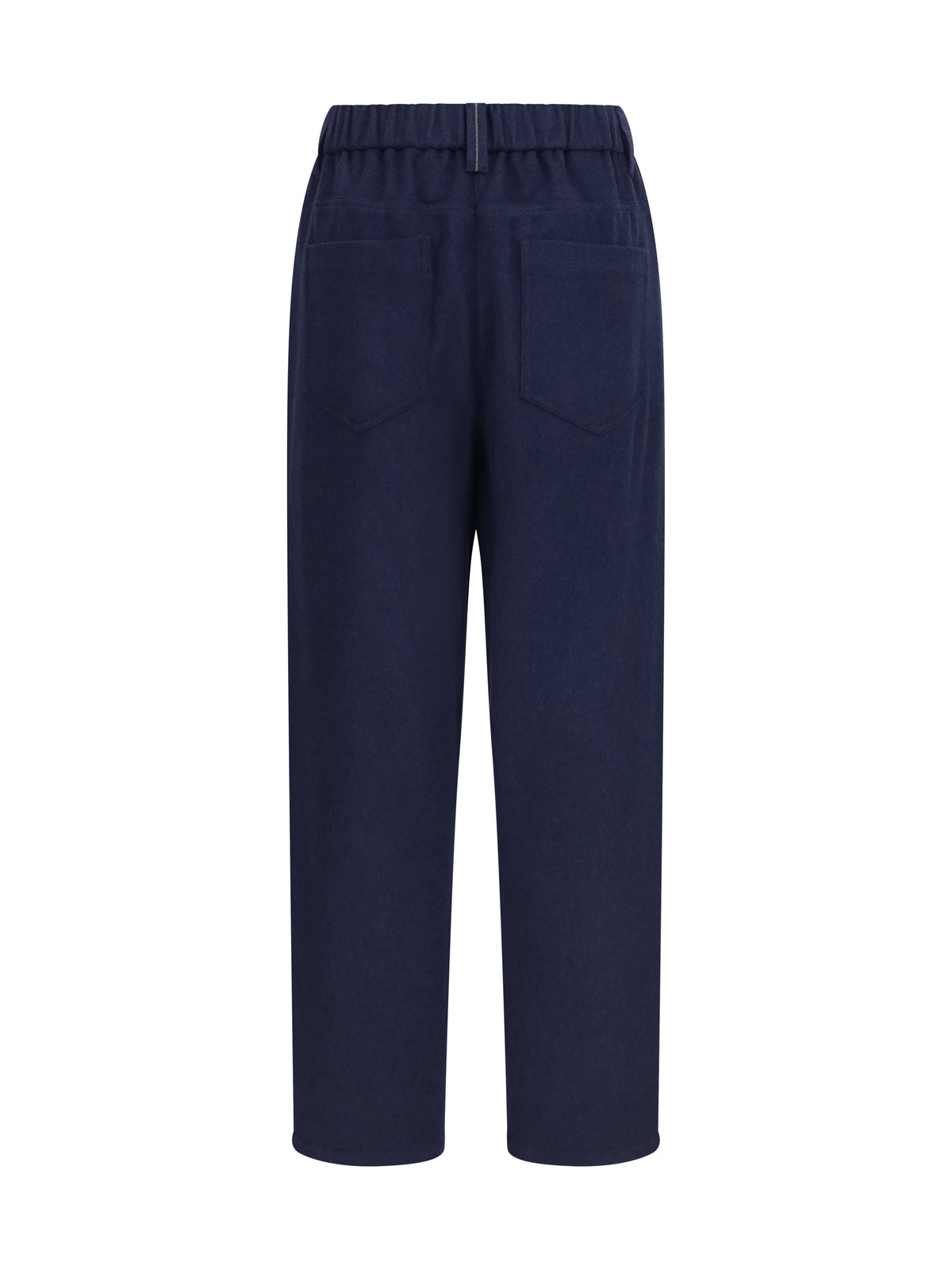 Brunello Cucinelli Stretch wool Pants - Blue