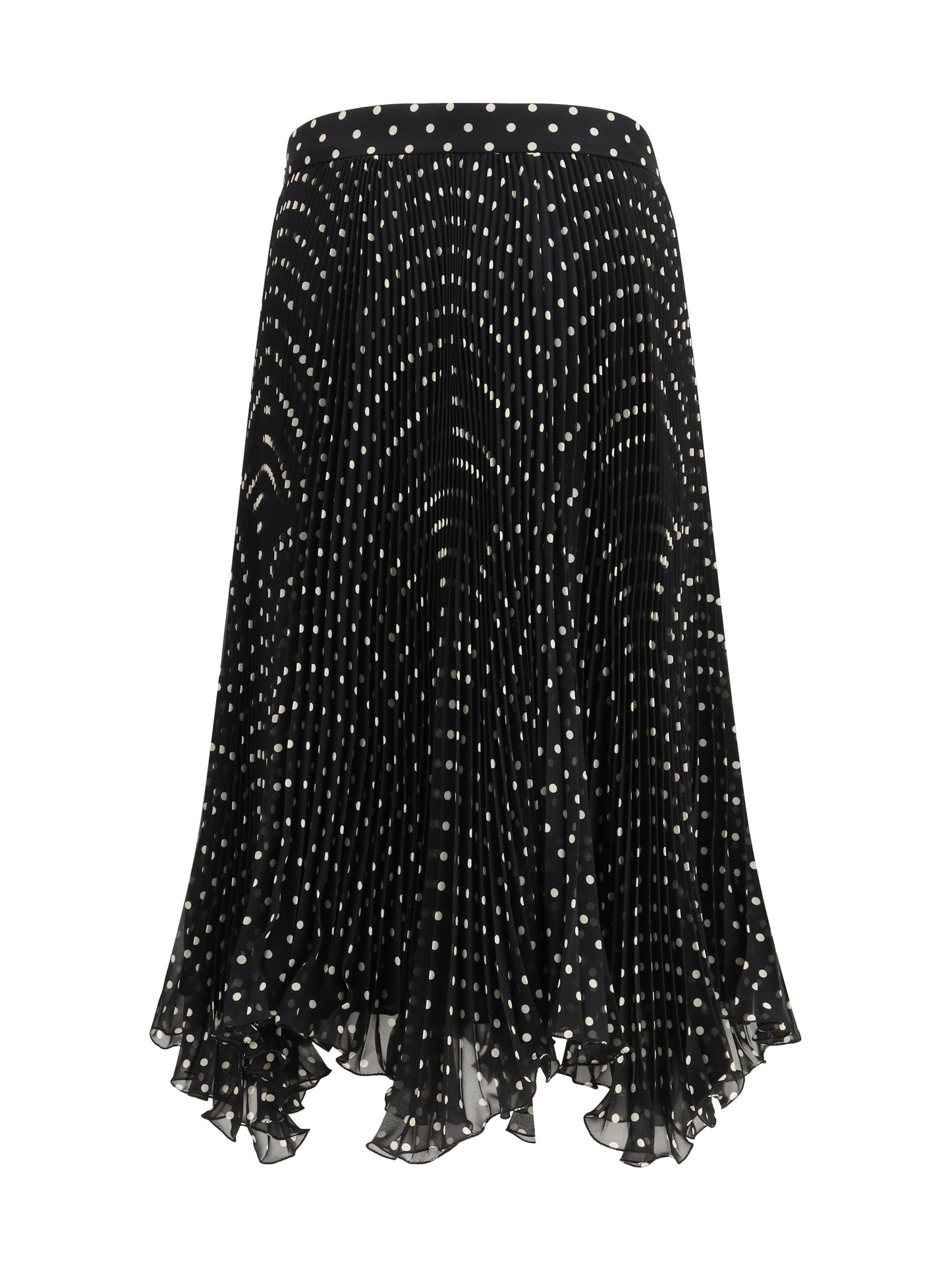 VALENTINO Polka-dot silk Skirt