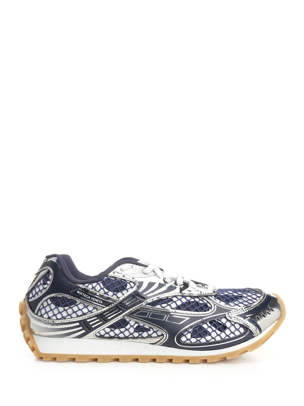 Bottega Veneta "Orbit" Sneakers - Silver