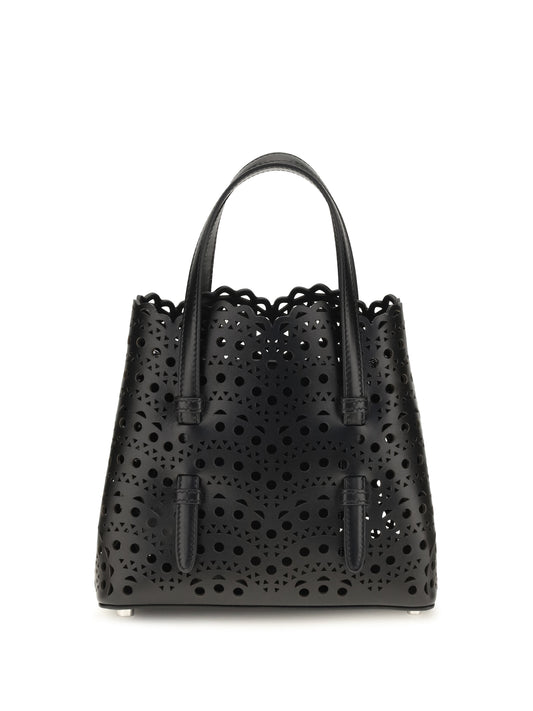 AlaïA Mina Handbag - Noir
