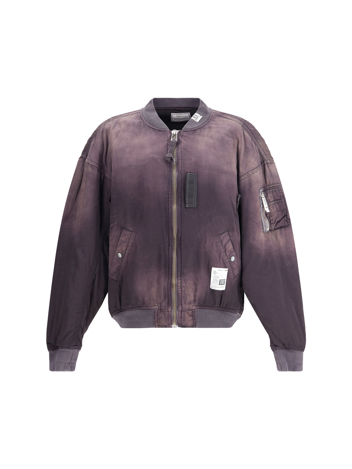 Maison Mihara Yasuhiro Aged Flight Jacket - Black