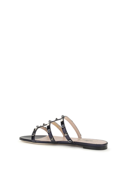 VALENTINO GARAVANI Rockstud slide Sandal
