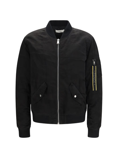 Fendi Nylon Bomber - Black