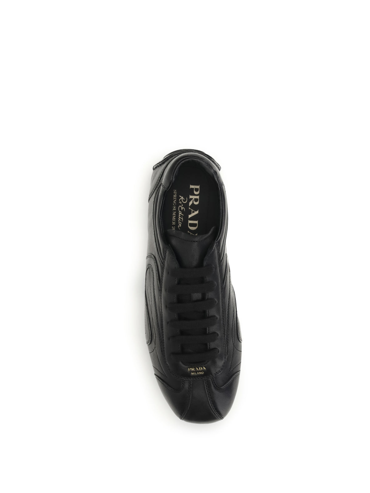 Prada Lace-up Sneakers - Black