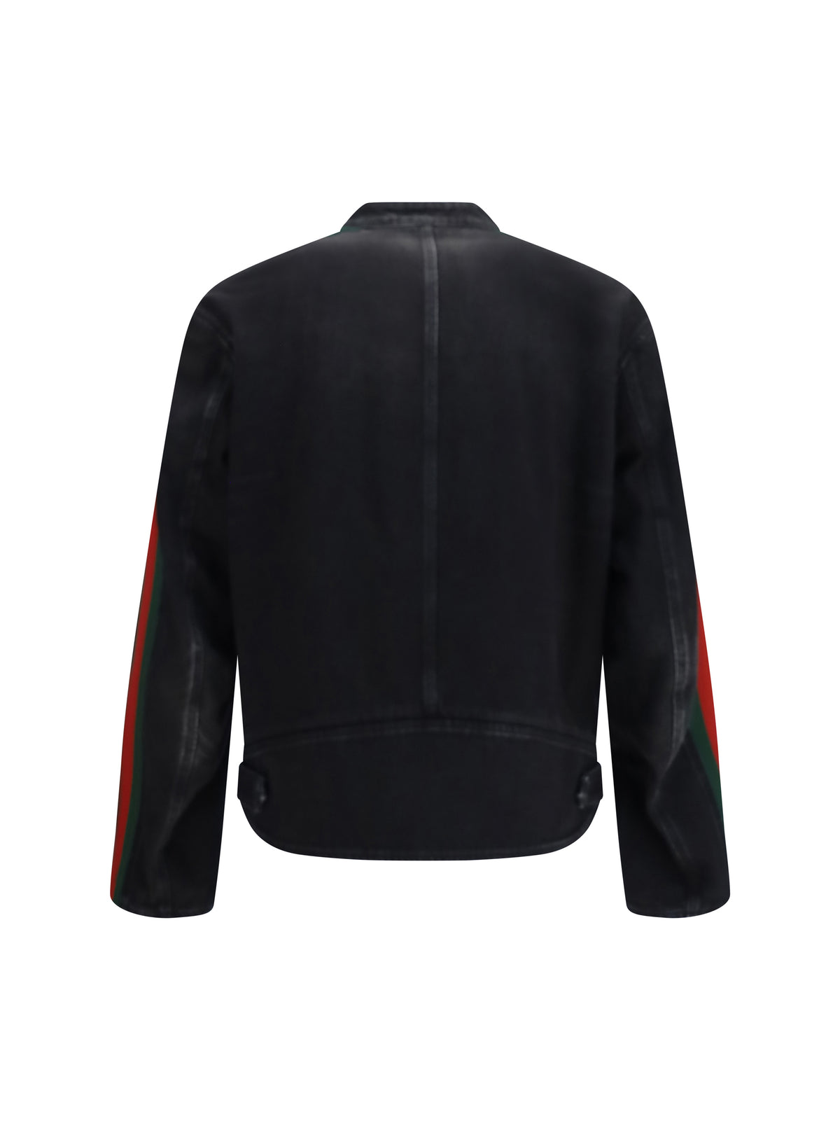 Gucci Cotton denim biker Jacket - Black