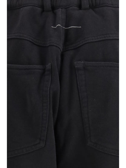 MM6 Maison Margiela Cotton track Pants - Black