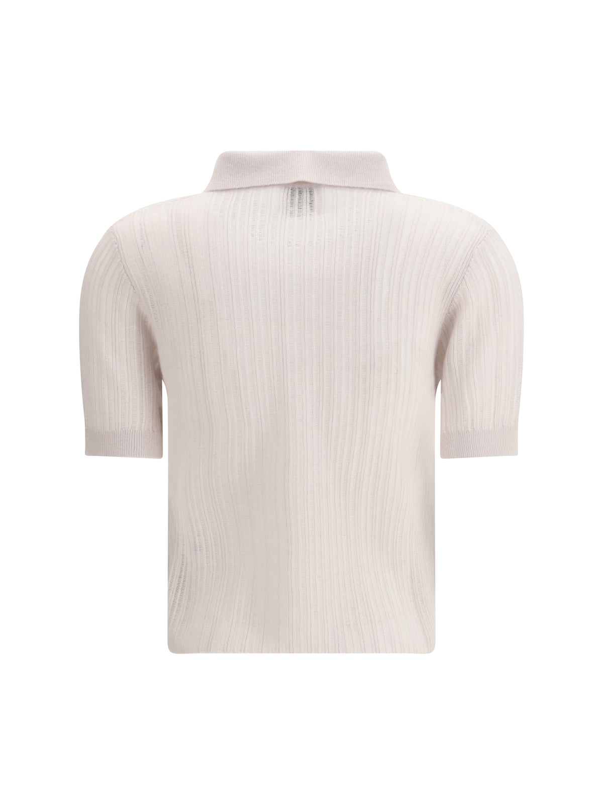 Allude Polo-neck short-sleeve Sweater - 80