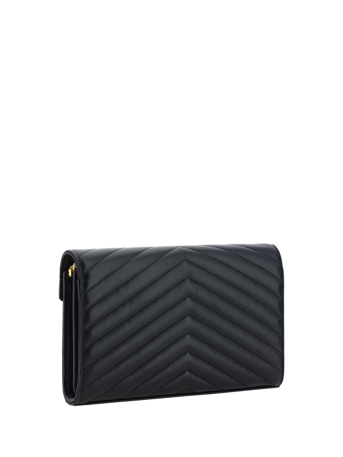 Saint Laurent Monogram Wallet - Black