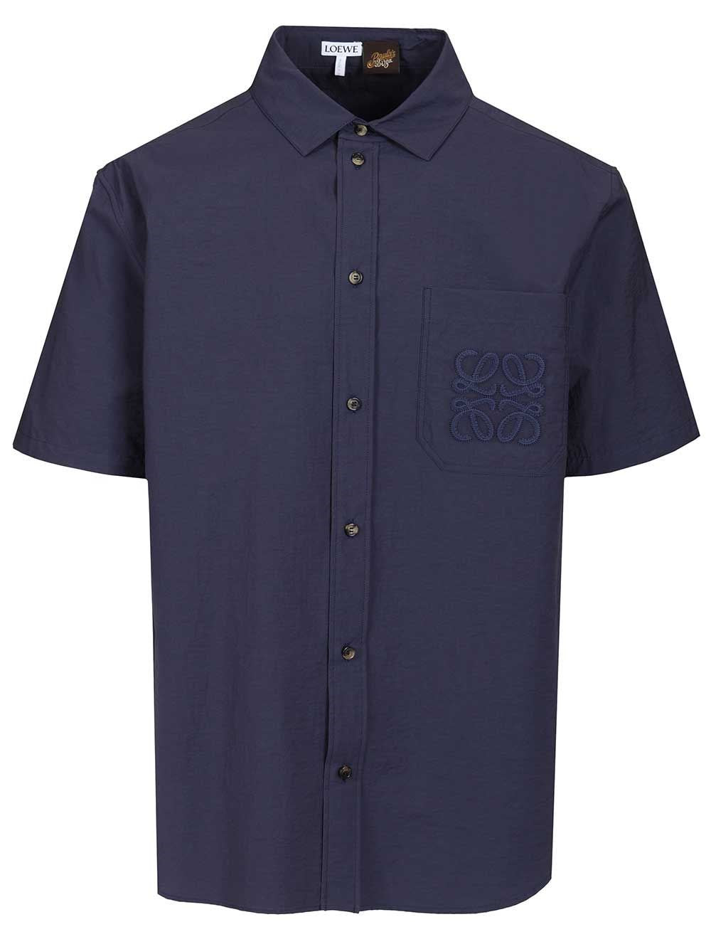 Loewe Paula'S Ibiza Short-Sleeved Shirt - Blue