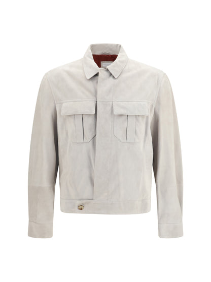 Brunello Cucinelli Suede Jacket - Corda+Rubino