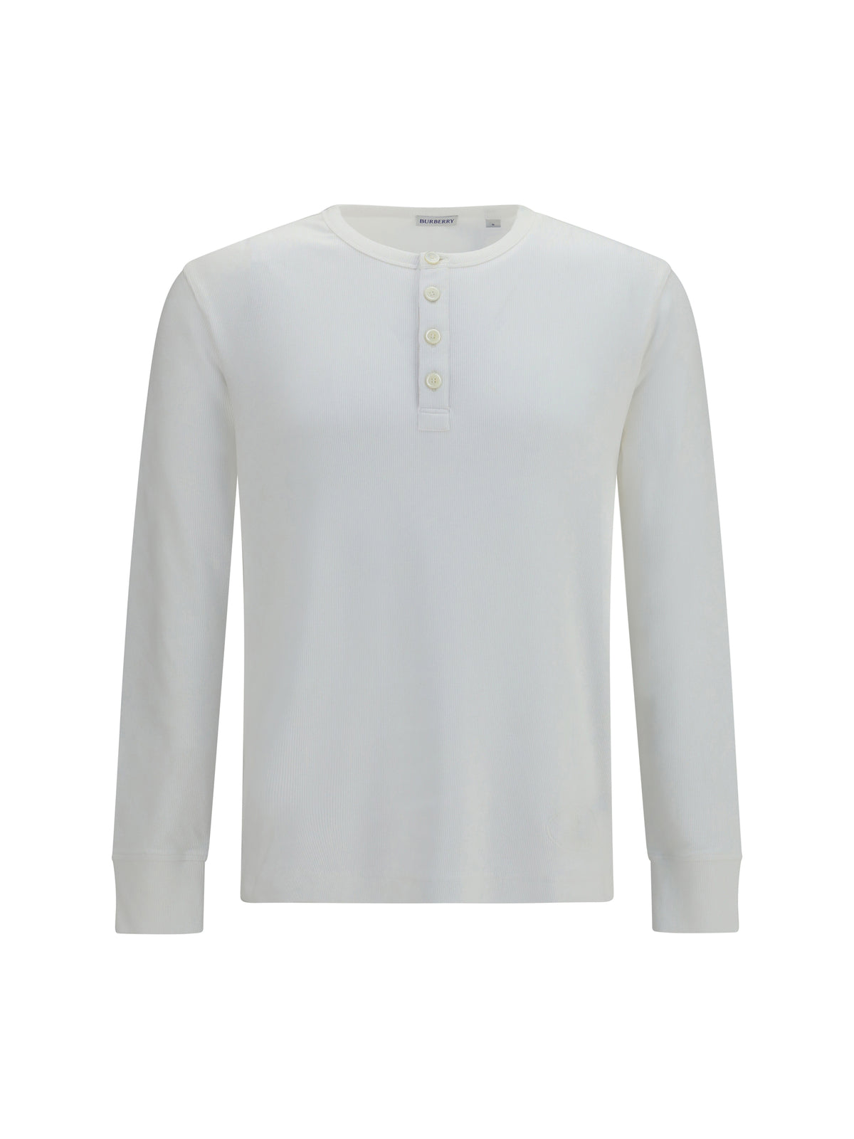 Burberry Long-sleeve cotton Top - Chalk