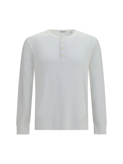Burberry Long-sleeve cotton Top - Chalk