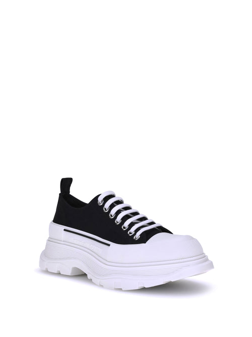 Alexander Mcqueen Tread Slick Sneakers - Black/White