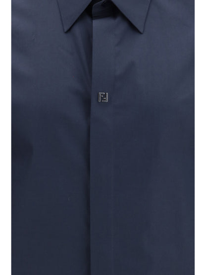 Fendi Shirt with FF detail - Blue
