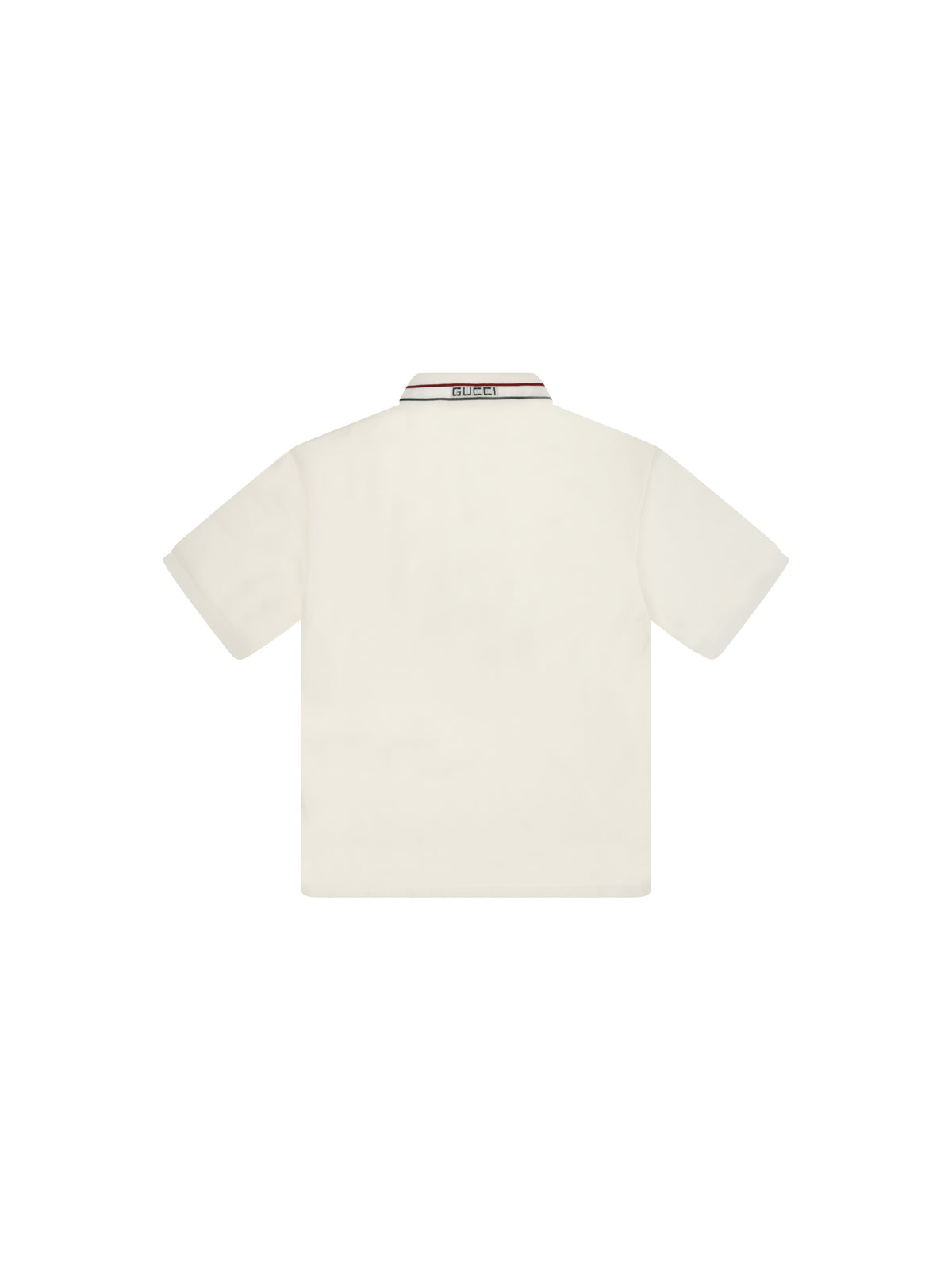 Gucci T-shirt with logo collar for Boy - New White/Mix