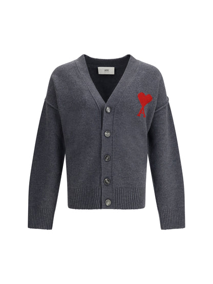 AMI PARIS Ami De Coeur Cardigan