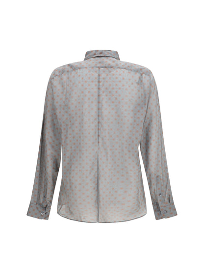 Dries Van Noten Cotton Shirt - Steel