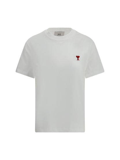 Ami Paris Logo T-shirt - Blanc