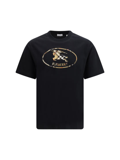 BURBERRY Embroidered logo T-shirt