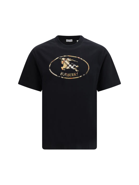 BURBERRY Embroidered logo T-shirt