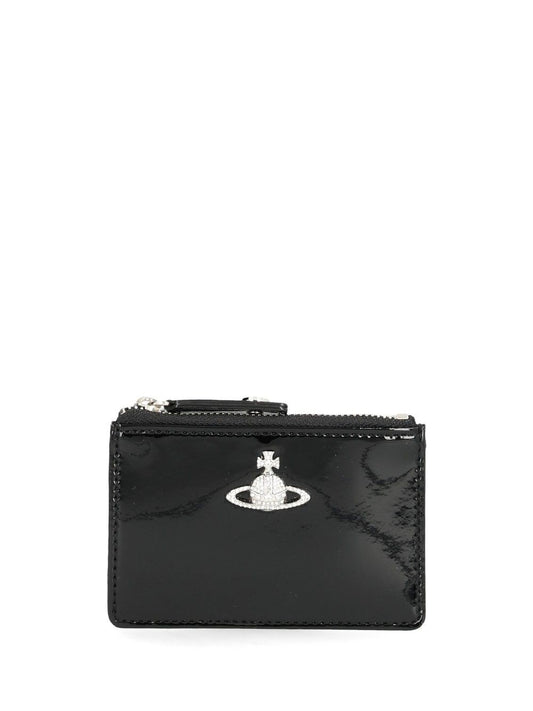 Vivienne Westwood "Slim Long" Card Holder - Black