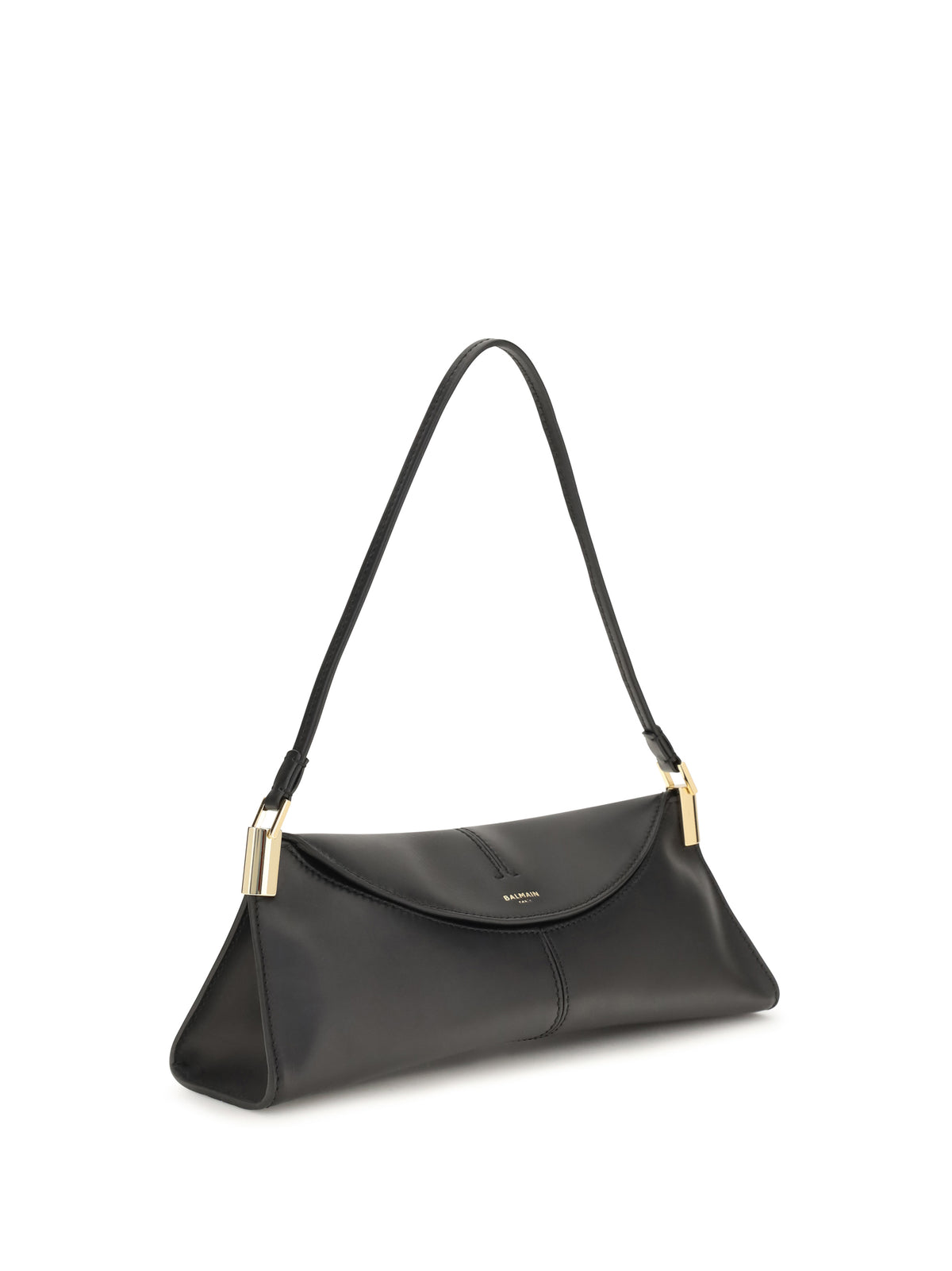 Balmain Small 64-83 Shoulder Bag - Noir