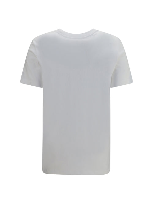 Balmain Embroidered jersey T-shirt - Blanc/Blanc