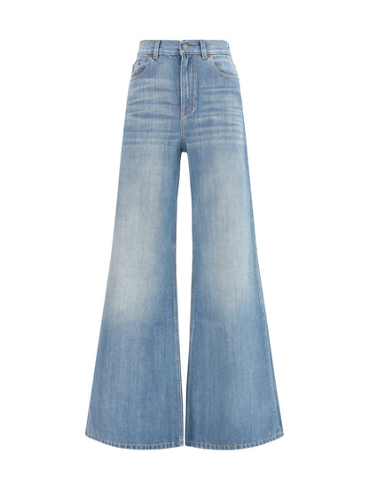 Chloé High-rise wide-leg denim Jeans - Pacific Coast