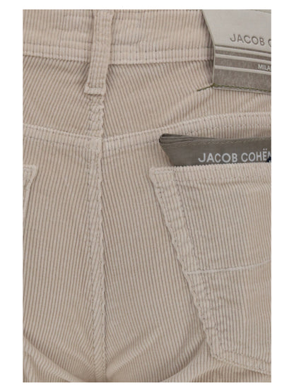 Jacob Cohen Pants in straight-leg corduroy - A83