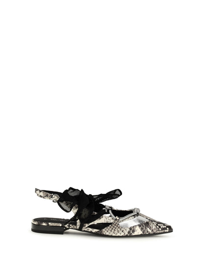 PINKO Python-print Gianira Ballerinas