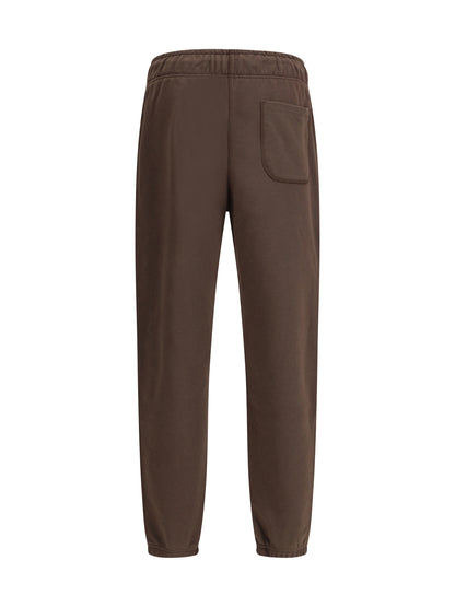 NEW BALANCE Elastic-waistband logo-patch track Pants