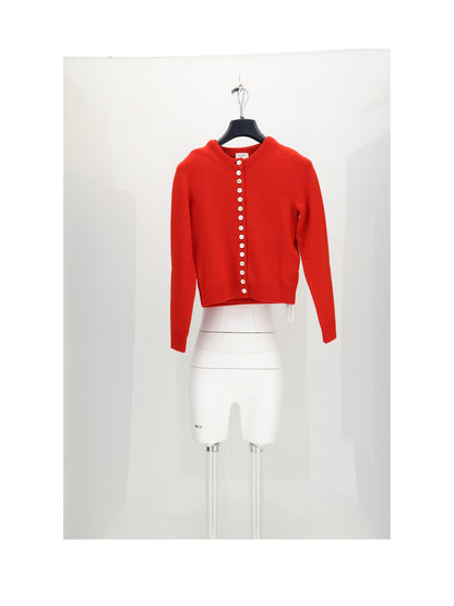 Celine TWINSET CARDIGAN - Red