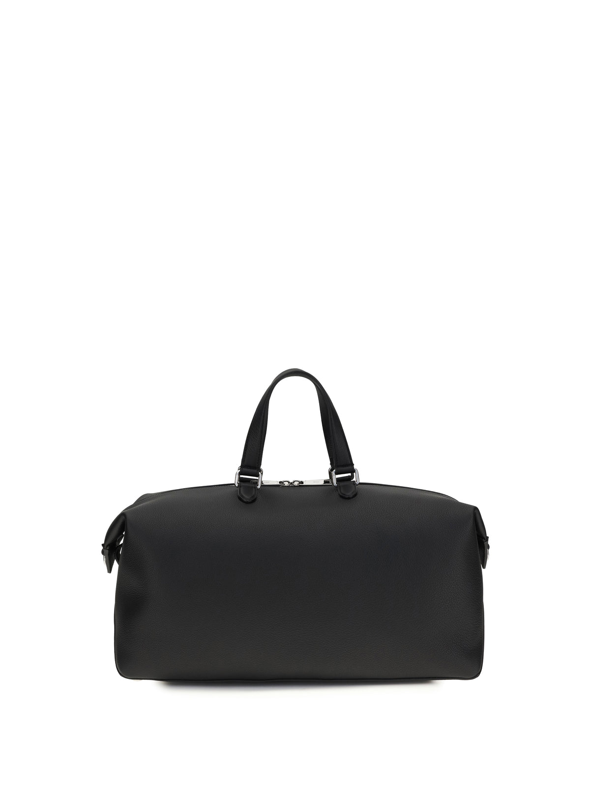 Fendi Lui Travel Duffle Bag - Nero+Palladio