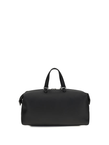 Fendi Lui Travel Duffle Bag - Nero+Palladio