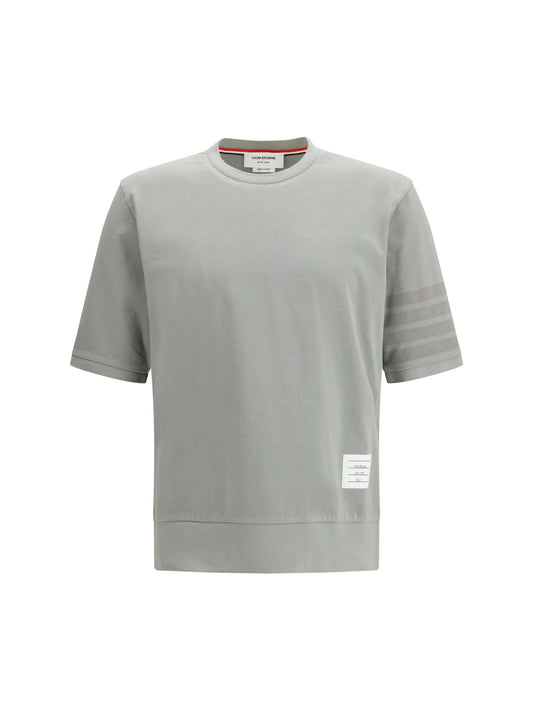 THOM BROWNE 4-Bar cotton jersey T-shirt