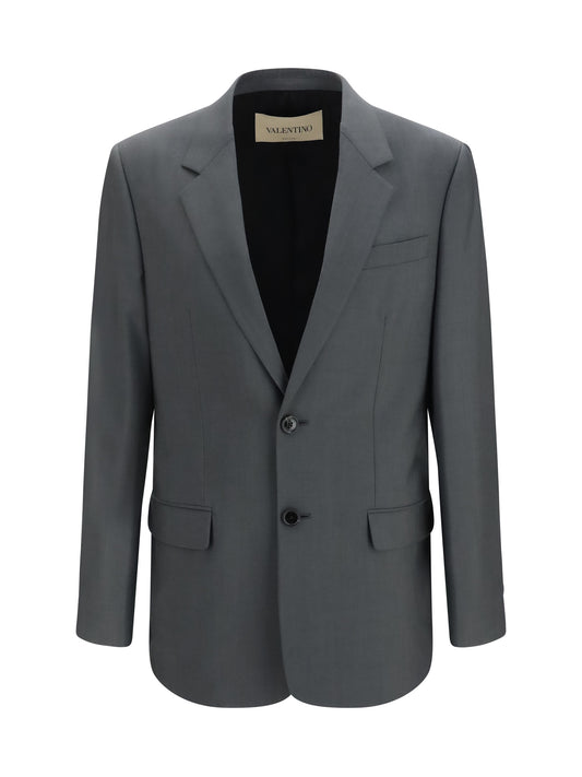 VALENTINO Single-breasted wool and mohair Jacket