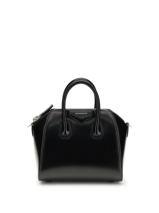 GIVENCHY Box leather Antigona mini Handbag