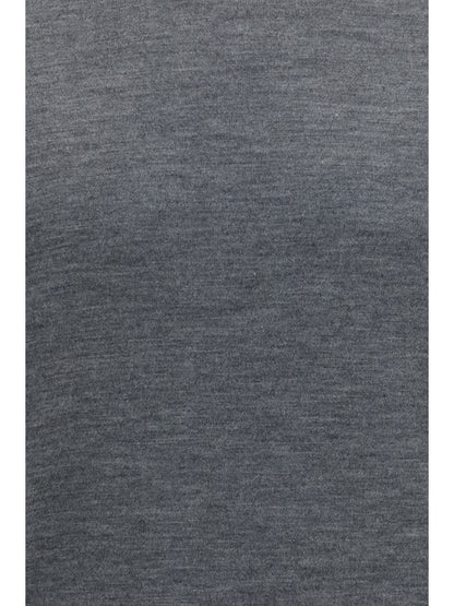 Brunello Cucinelli Wool turtleneck Sweater - Piombo+Grigio Light
