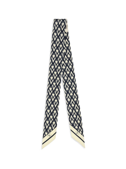 VALENTINO GARAVANI Twill Tout La V Scarf