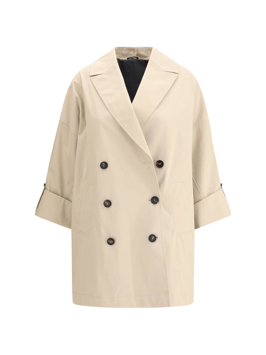 BRUNELLO CUCINELLI Midi Trench Coat