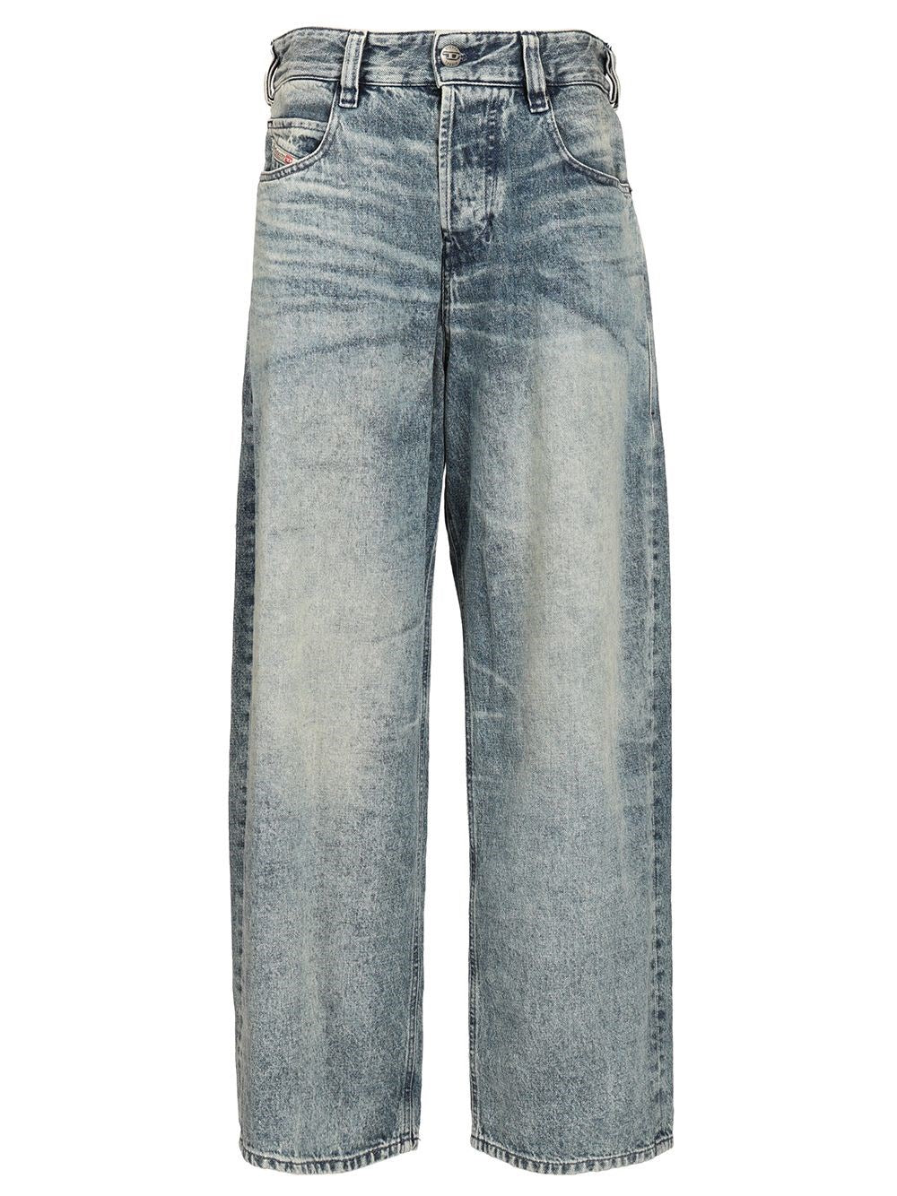 Diesel Relaxed Medium Waist Jeans 1997 D-Enim - Blue