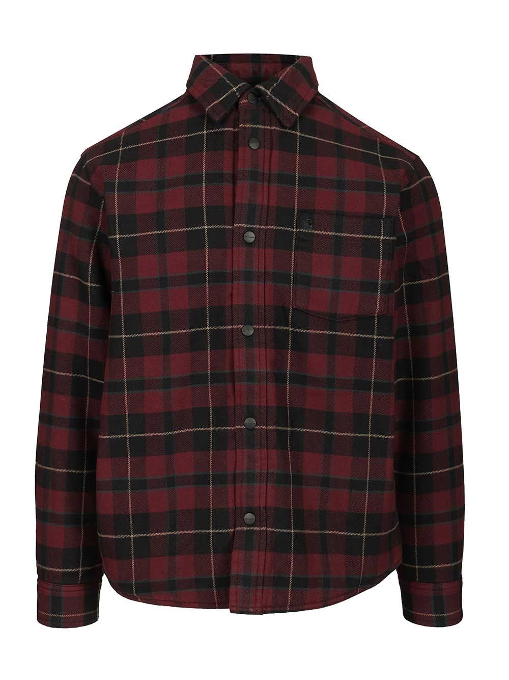 Carhartt Wip "Gargan" Shirt Jacket - Bordeaux