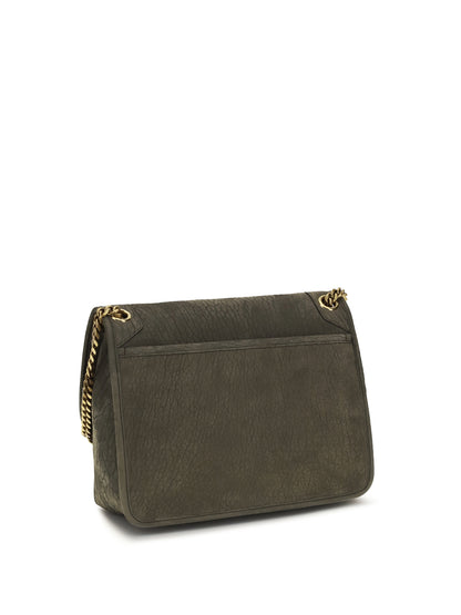 SAINT LAURENT Large Niki Shoulder Bag in lambskin