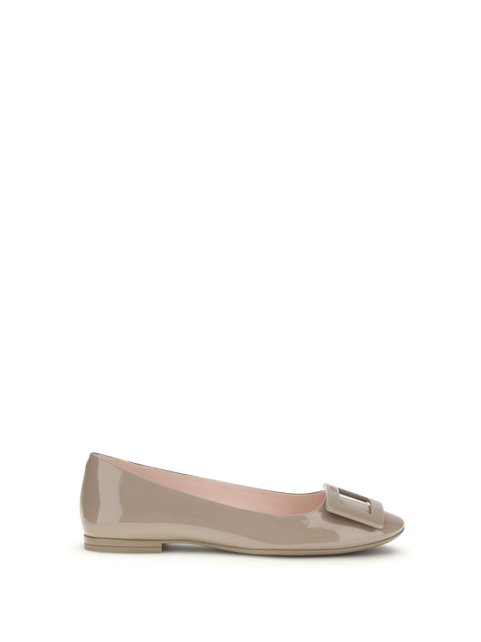 ROGER VIVIER Gommettine leather Ballerinas